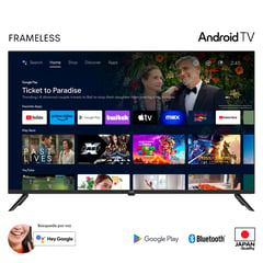 JVC - Televisor LED 43'' 4K UHD Android TV LT-43KB628