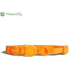 ZEEDOG - ZEECAT COLLAR PARA GATOS MODELO NEOPRO TANGERINE