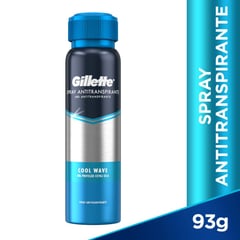 GILLETTE - Spray antitranspirante cool wave 93g