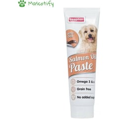 GENERICO - Beaphar Salmon Oil Paste - Suplemento De Omegas 3 Y 6 Para Perros