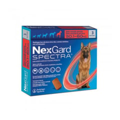 NEXGARD - Antipulgas Para Perro Spectra 30 a 60 kg x3Tabletas