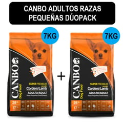 CANBO - Super Premium Adulto Razas Pequeñas Dúopack 7 KG