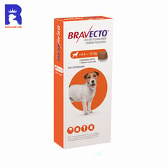 BRAVECTO - Antipulgas Para Perro 250mg 4.5 -10 kg