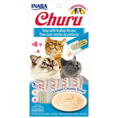 MOR - Churu Atún y Scallop Snack Húmedo para Gatos