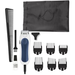 WAHL - Cortadora de cabello mini pro kit 8 pzs 09307-108 - color blanco