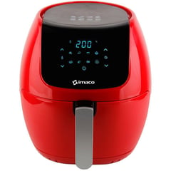 IMACO - Freidora de aire digital 6 litros one touch af6018 - rojo