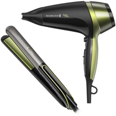 REMINGTON - Combo Alisadora Secadora Shine Therapy