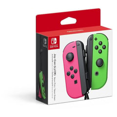 NINTENDO - Controles joy con neon rosa  verde splatoon series nintendo switch