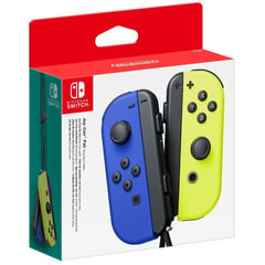 NINTENDO - Controles Joy Con Neon azul amarillo Switch