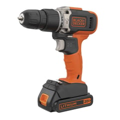 BLACK+DECKER - Taladro Percutor 3/8" 20V 45Nm 1400 Rpm Black + Decker BCD704C1-B2