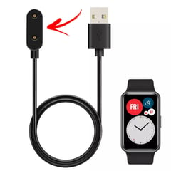 GENERICO - Cargador Cable Huawei Watch Fit Magnético - Negro