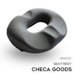 CHECAGOODS - Cojin para Hemorroides Prostatico Ortopedico Checa Goods S4 Gris