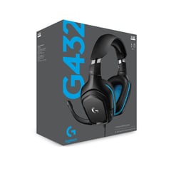 LOGITECH - Audífonos Gamer G432 7.1 Black