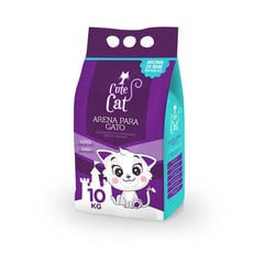 CUTE CAT - Arena Para Gatos 10 Kg