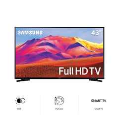 SAMSUNG - Televisor Samsung Led 43 FHD Smart Tv UN43T5202AGXP.