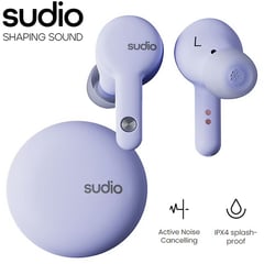 SUDIO - Audifonos Bluetooth 5.2 TWS Noise Cancelling IPX4 A2