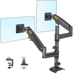 NB NORTH BAYOU - Rack Soporte Flexigas de Mesa Para Doble Monitor NB H180