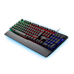 XTECH - TECLADO GAMING CON ILUMINACIÓN LED XTK-510S NEGRO