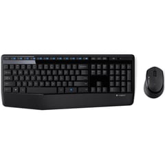 LOGITECH - - teclado mouse mk345 inalambrico usb up negro