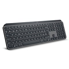 LOGITECH - Teclado MX Keys S Inalámbrico Bluetooth Negro