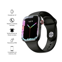 OEM - Smartwatch T900 Pro Max Premiun Resistente Al Agua 2024 Negro