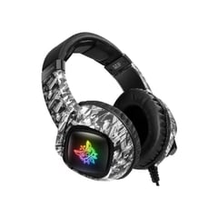 ONIKUMA - Audífonos Gamer K19 RGB - Camuflaje gris