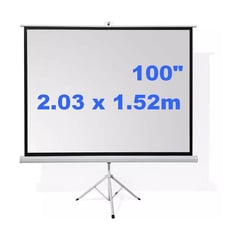 OEM - Ecran con Trípode 100" Pantalla 2.03 × 1.52m