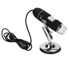 GENERICO - Microscopio digital usb 1600x 8 led camara 2mp