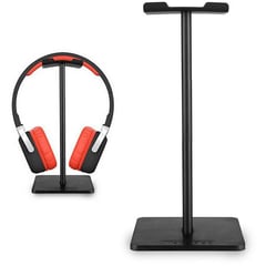 NEW BEE - Soporte de Audífonos Auriculares para Escritorio Negro Gamer hs01