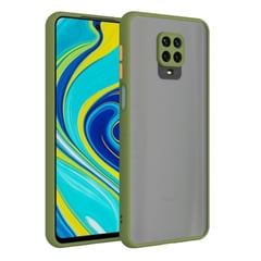 SM - Case Funda Mate Antishock Xiaomi Redmi Note 9 Pro - Oliva