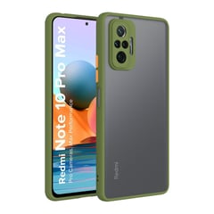 SM - Case Funda Mate Antishock Xiaomi Redmi Note 10 Pro - Oliva