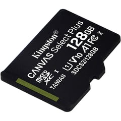 KINGSTON - Memoria MicroSD de 128GB Alta Velocidad Clase 10
