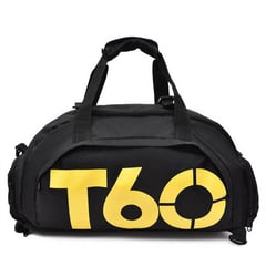 GENERICO - Mochila Deportiva para Gimnasio Multifuncional T60 Amarillo