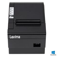 LEXIMA - Impresora ticketera térmica de 80mm conexión USB - LAN Ethernet