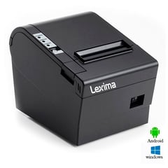 LEXIMA - Impresora ticketera térmica de 80mm con interfaz USB - Bluetooth