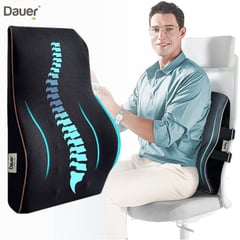 DAUER - Cojín Lumbar Espaldar Premium con Gel +Bambu Talla completa de espalda