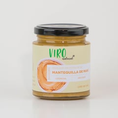 VIRO NATURAL - Mantequilla de Maní 250gr 100 saludable