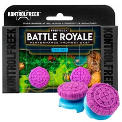 KONTROLFREEK - Battle Royale para Mando PS4 PS5 Precisión Grips Violeta