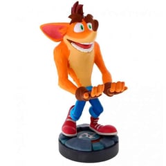 VARIOS - Figura Crash Bandicoot Cable Guys Soporte 20cm