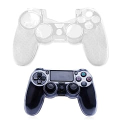 VARIOS - Case para Mando PS4 Rígido Transparente Dualshock 4 Anticaídas