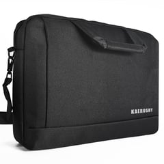 KAEROSHY - Maletín para Laptop Edy 18 - Estilo Urbano Color Negro