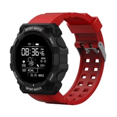 BIGTIME - SmartWatch FD68 Reloj Inteligente Rojo Pantalla redonda Tactil