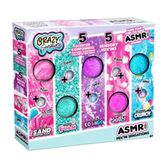 CANAL TOYS - Crazy Sensations - Caja x5 Slime con Texturas Satisfactorias