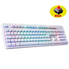 VSG - Teclado Gamer Alnilam Qwerty Kailh Red Español Luz Rgb