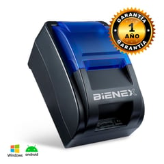 BIENEX - Impresora ticketera térmica 57mm USB Bluetooth