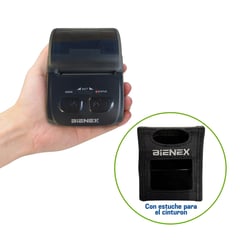 BIENEX - Impresora ticketera térmica Portátil 57mm USB Bluetooth