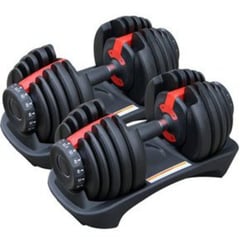 URBAN FIT - Mancuernas Ajustables/Regulables de 2.5 a 24Kg x 2 - 48kg