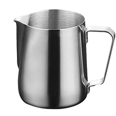 LIMA CON CAFEINA - Jarra Barista 900ml - Acero Inox Pulido Latte Art - MILK PITCHER JUG