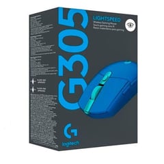 Mouse Gamer G305 Wireless 1ms Sensor Hero Azul