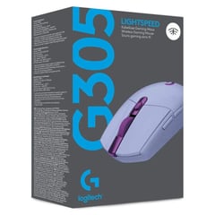 Mouse Gamer G305 Wireless 1ms Sensor Hero Violeta